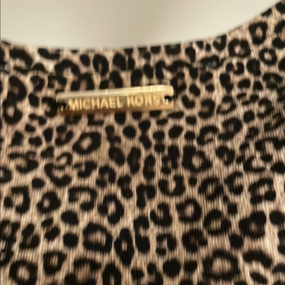 Michael Kors Leopard Print Mini Dress - Picture 3 of 7